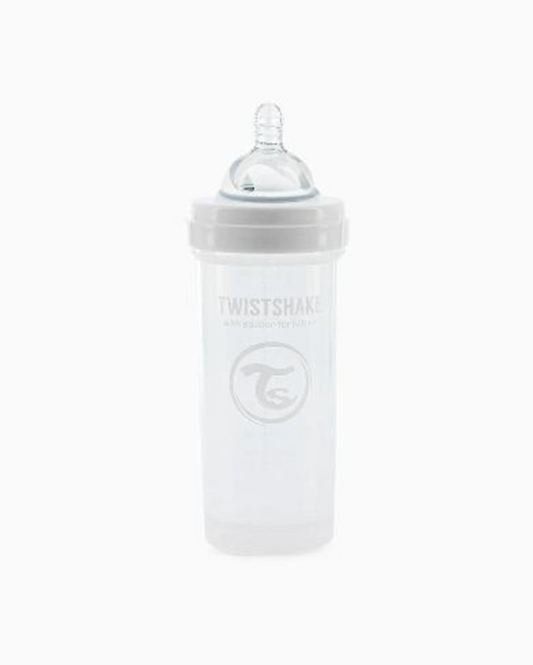 Mamadera Twistshake Anti-cólico 330ml blanco
