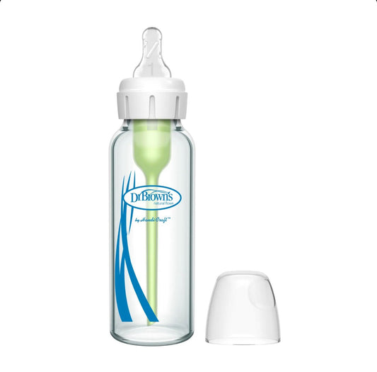 Mamadera Estandar anticólico Options+ Vidrio 250ml Dr. Brown´s