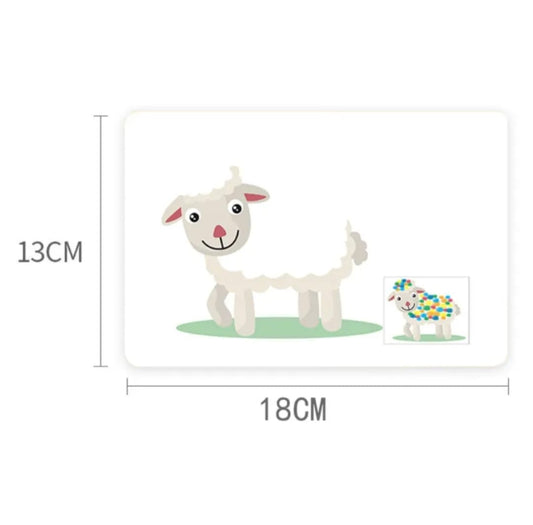 Juego Didáctico Pinta Dedos Para Niños