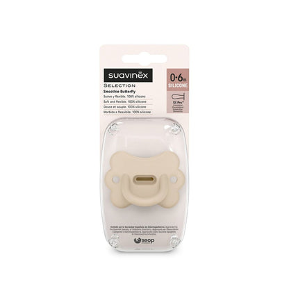 Chupete Suavinex Todo Silicona Butterfly 0-6 meses