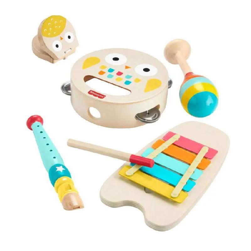 Set Instrumentos Musical Madera Para Niños Fisher Price