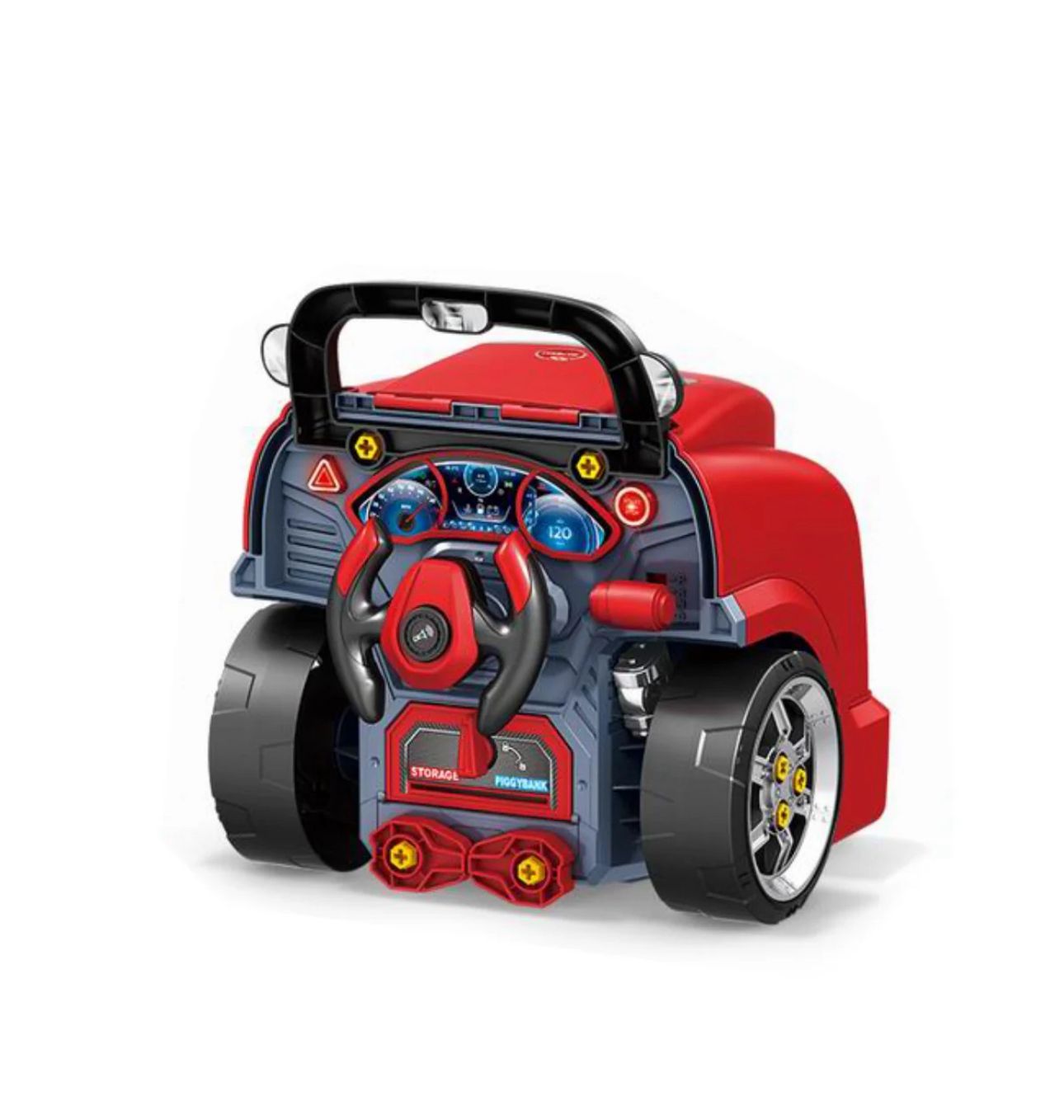 Juego Rol Mecánico Camión Rojo Armable Niños