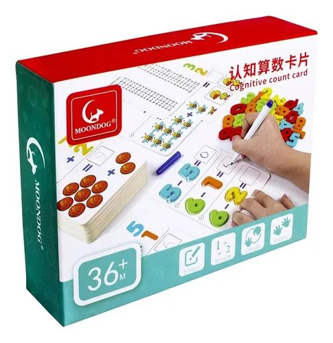 Juego Didáctico Conteo Cognitivo Aprende Matemática Niños