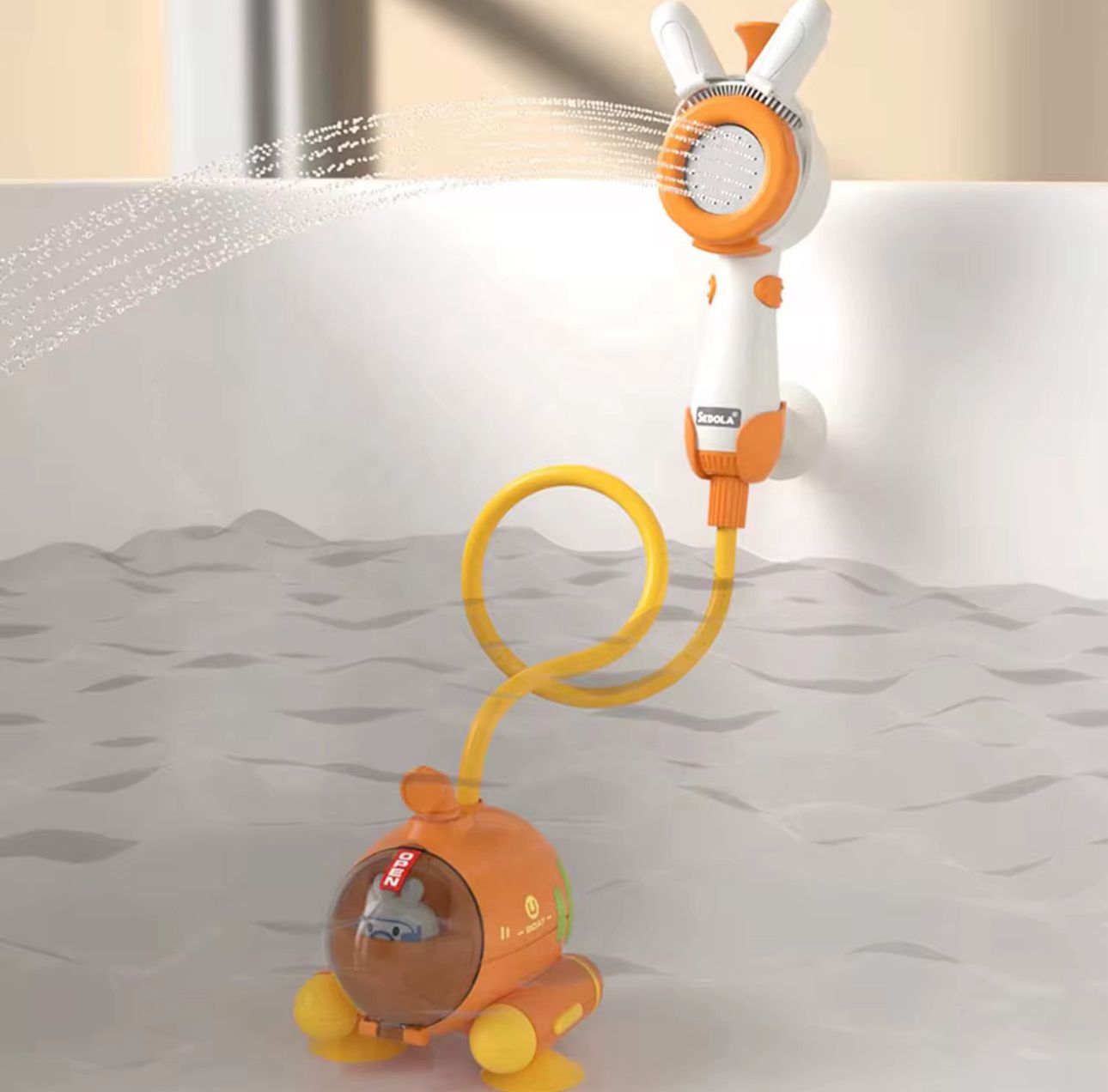 Submarino Regadera De Baño Para Bebe Juguete Ducha Tina