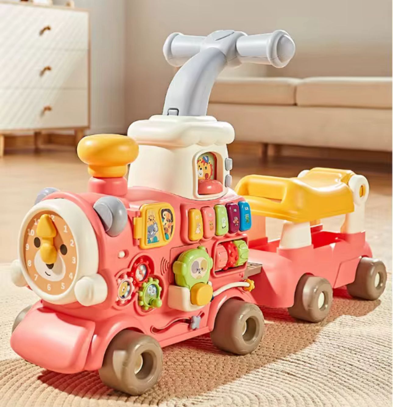 Caminadora Tren Bebé Corre Pasillo Primero Pasos Musical