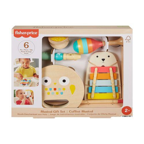 Set Instrumentos Musical Madera Para Niños Fisher Price
