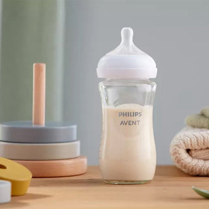 Mamadera Avent  Vidrio Natural Response 240ml