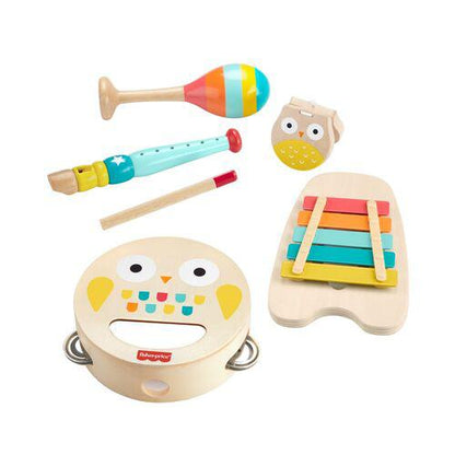 Set Instrumentos Musical Madera Para Niños Fisher Price