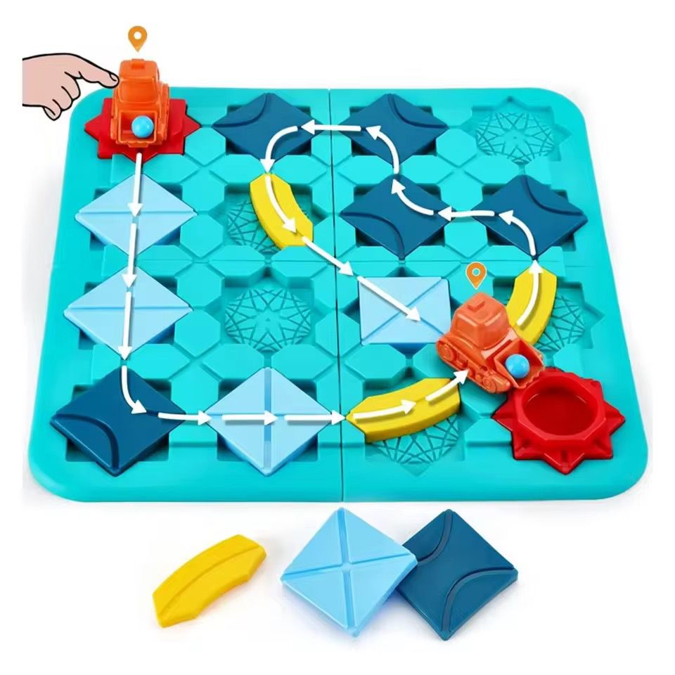 Juego De Puzzle Laberinto Rompecabeza Armable Niños