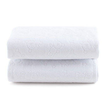 Mudadores Impermeables  2unid Blanco Bebé Bambino