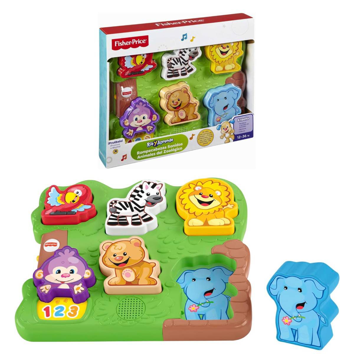 Rompecabezas De Animales Fisher Price