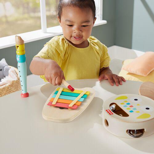 Set Instrumentos Musical Madera Para Niños Fisher Price