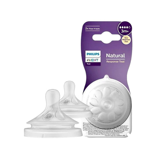 Tetinas Natural Response  Avent  3m+ Flujo 4 Repuesto