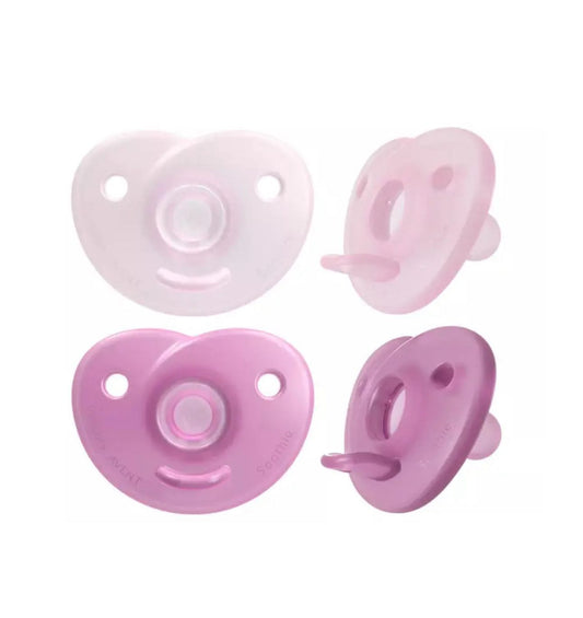 Chupete Soothie Rosado  0-6 M