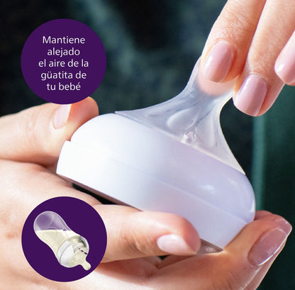 Tetinas Natural Response  Avent  6m+ Flujo 6  Repuesto fluido espeso