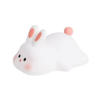 Lampara Espanta Cuco De Silicona Conejo Led Usb
