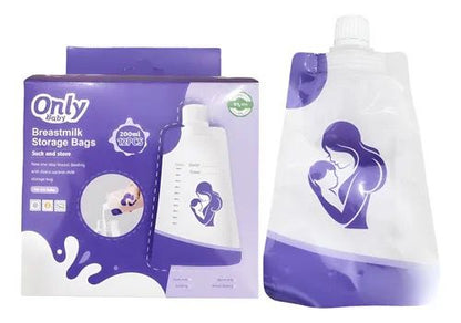 Bolsas De Almacenamiento Leche Materna Tapa Con Rosca 200ml