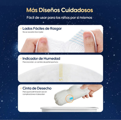 Pañal Calzoncitos Pants Nocturno Comfynite Aiwibi P/M