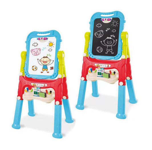 Pizarra Atril Dibujo Plumón-tiza Dibujos Niños