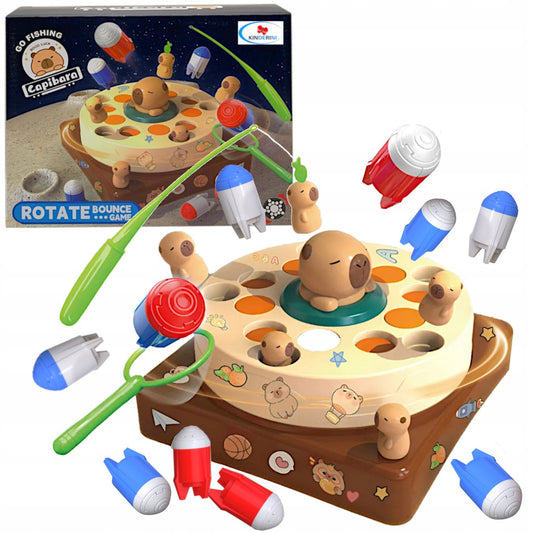 Juego De Mesa Pesca Milagrosa Giratorio Capibara