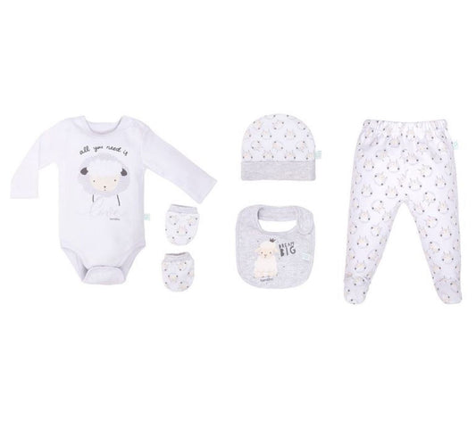 Set 5 Piezas Bambino Mi Primer Regalo Ovejita