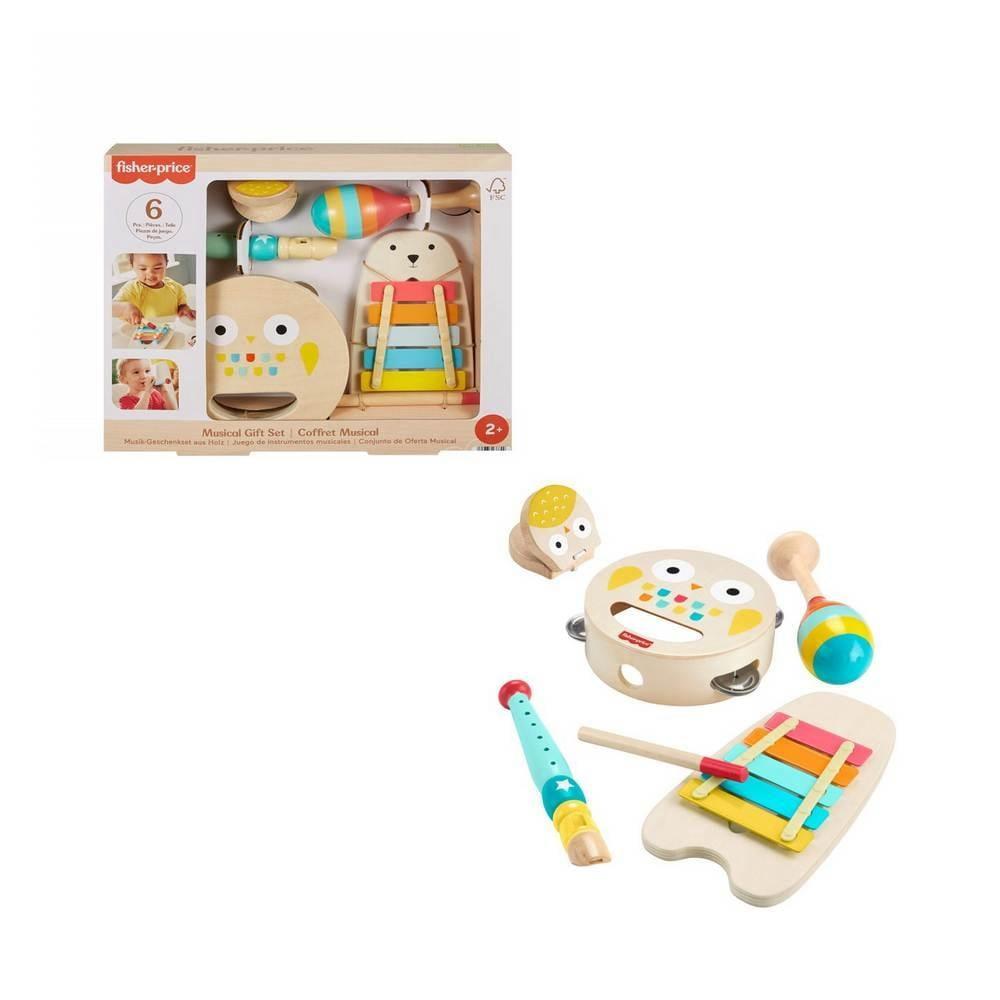 Set Instrumentos Musical Madera Para Niños Fisher Price