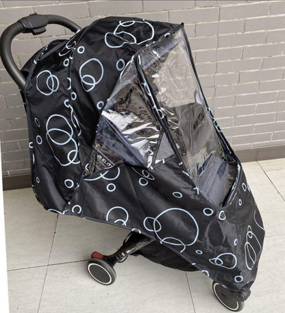 Cubre Coche Impermeables Con Apertura Diseños- Colores Bebé