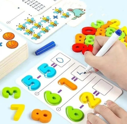 Juego Didáctico Conteo Cognitivo Aprende Matemática Niños