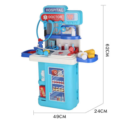 Set Doctor Medicina Juguete Maleta Juego De Roles Niños