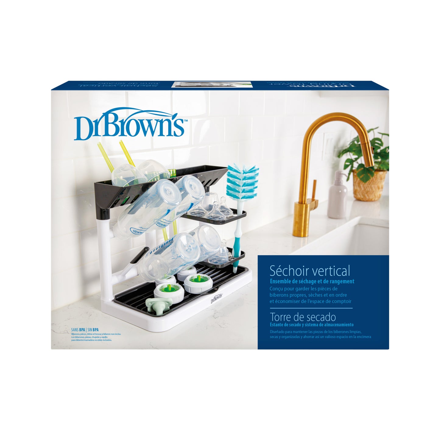 Escurridor Rack Universal Para Mamaderas Dr. Brown's