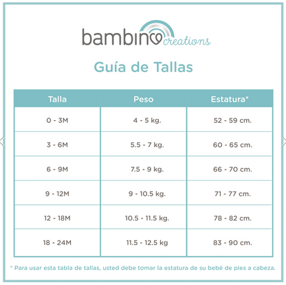 Bodys Manga Larga 3 Pzs Bebé Algodón Bambino Blanco