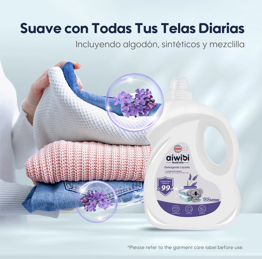 Detergente Ropa Aiwibi 3lts Lavanda