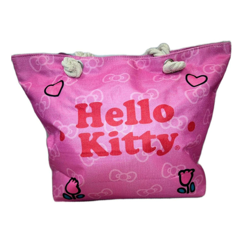 Bolso Cartera Grande Hello Kitty Multiusos