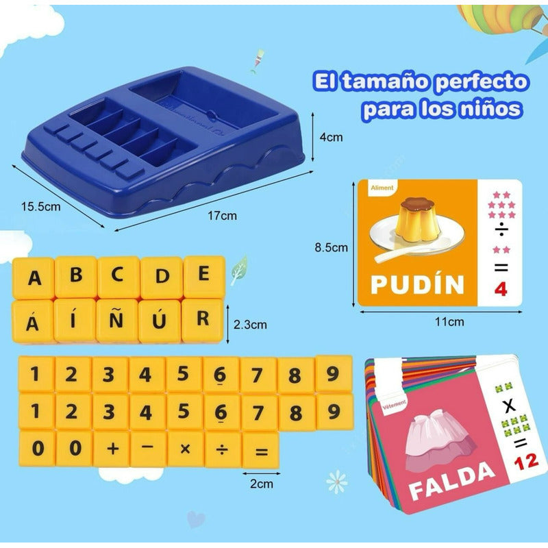 Juego Mesa Palabras Deletreo Niño