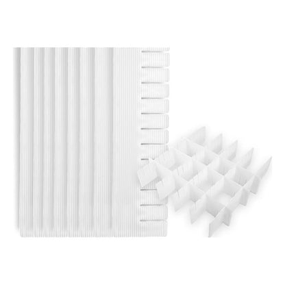 Separadores De Gaveta Organizador Closet 2 Pcs Ajustables