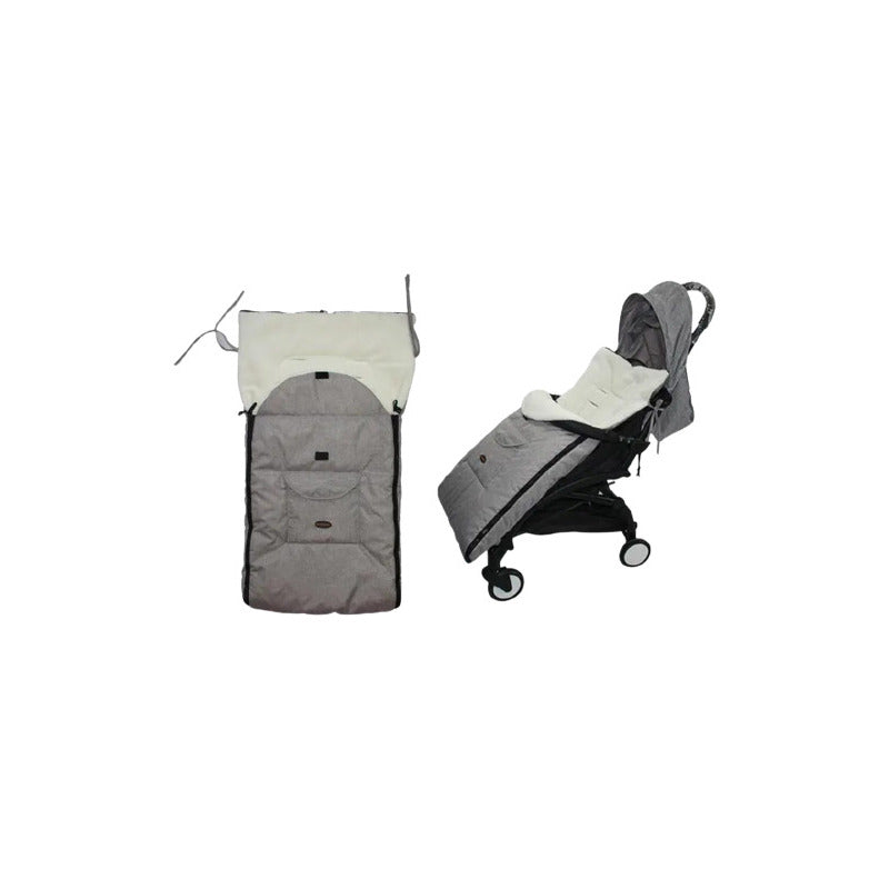 Saco Para Coche Bebé Impermeable Abrigador Forrado Cubre Pie