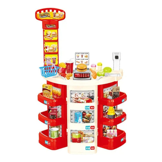 Set Juguete Juego De Rol Restaurant Alimentos - Niños