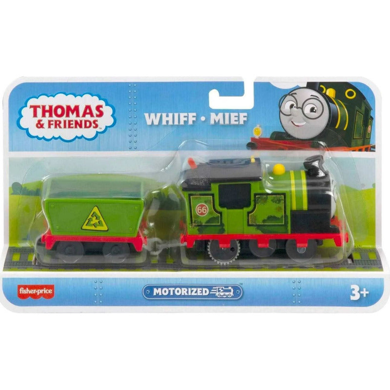 Tren Motorizado Juguete Thomas Y Sus Amigos Variados Whiff Mief Verde