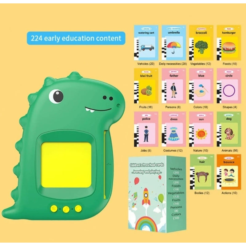Juego Didáctico Palabras Aprendizaje Bilingüe Para Niños