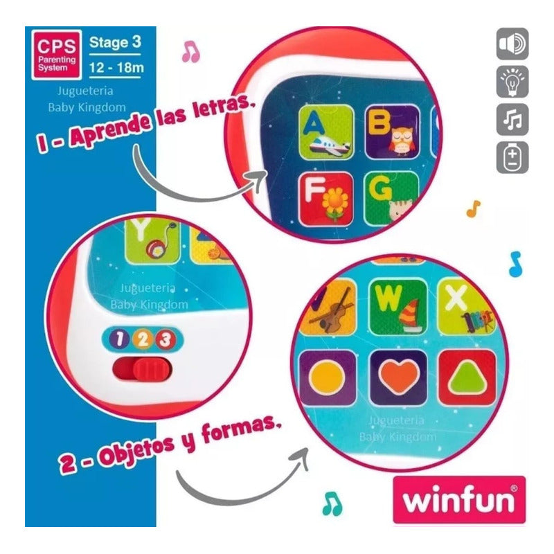 Tablet De Aprendizaje Didáctica Musical Para Bebe-niños