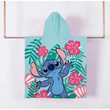 Toalla Con Capucha Niños Personajes Animados Playa-piscina