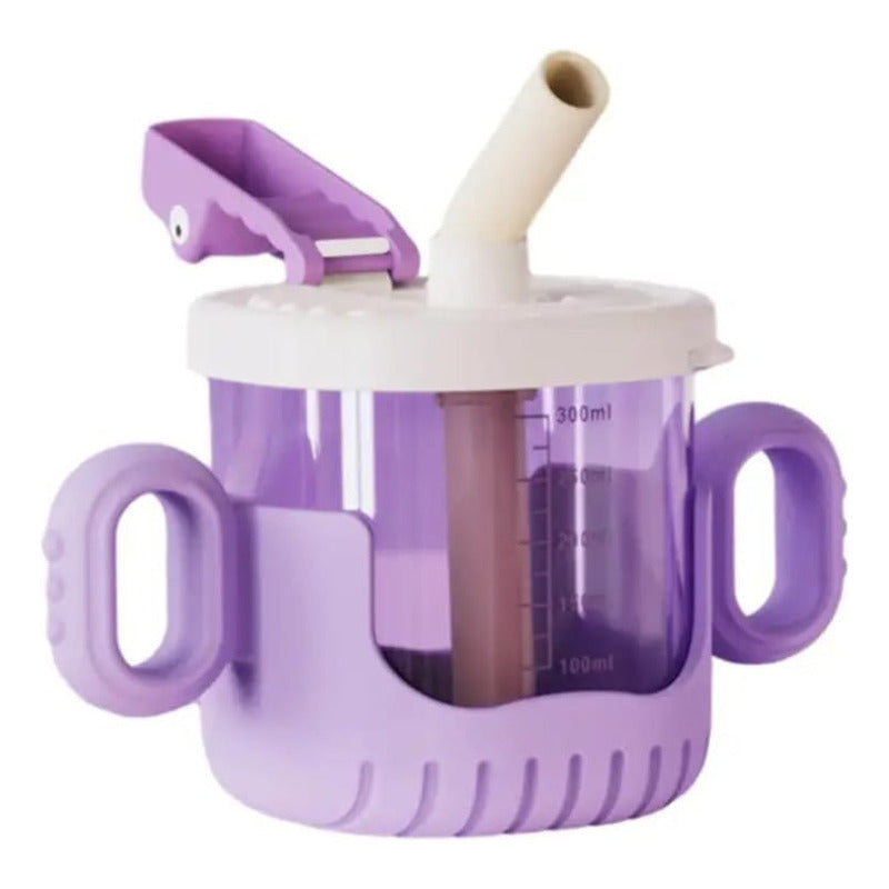 Vaso Entrenamiento  -bombilla -antideslizante Silicona Bebé