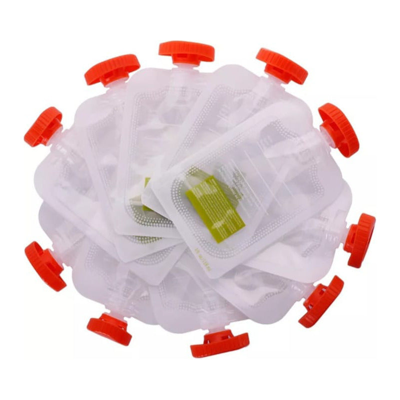 Pack 10 Bolsas Para Papillas Y Compotas Bebés Niños
