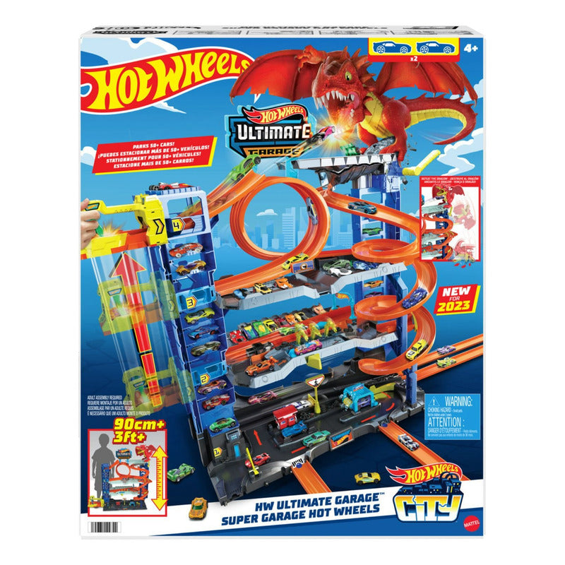 Pista De Juguete Ultimate Garaje Hot Wheel  Auto-ascensor Multicolor