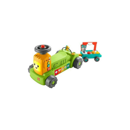 Juguete Corre Pasillo Para Bebé Tractor Aprendizaje 4 En 1 Verde