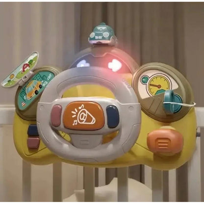 Volante Infantil Multifunción Para Bebe Juguete Musicales