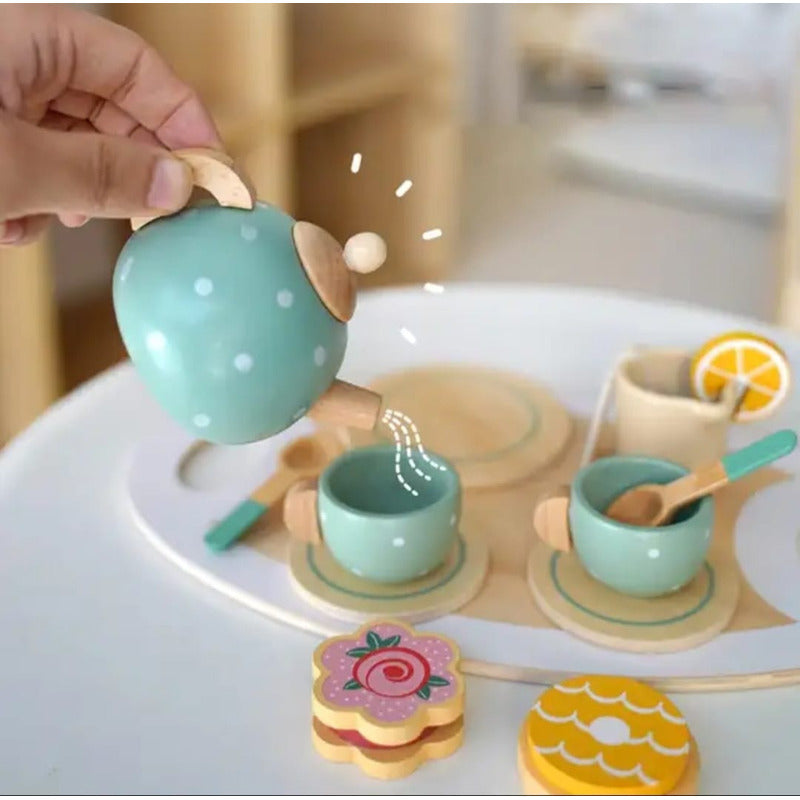 Set Juego De Tazas De Té Juguete Didactico Niños