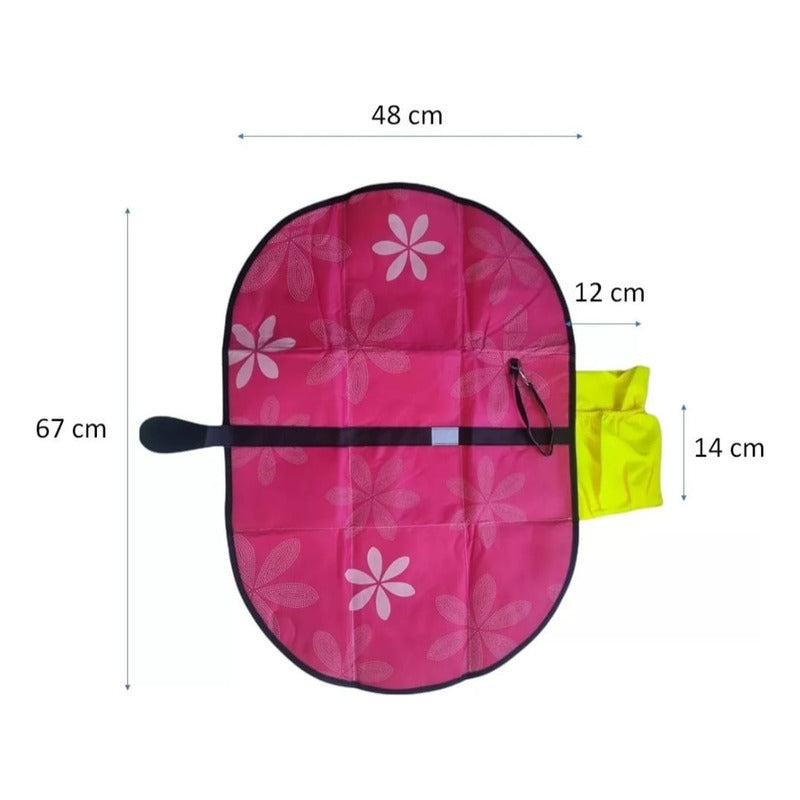 Mudador Portátil Impermeable Bebé Cambiador Ajustable