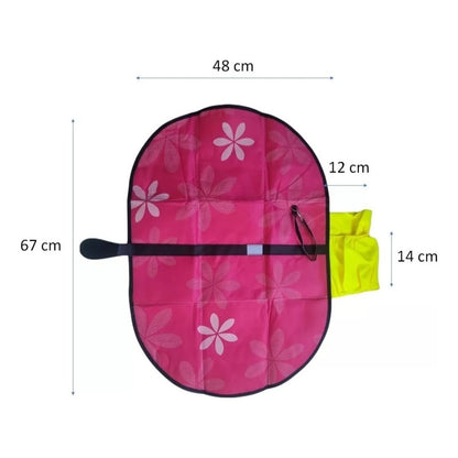 Mudador Portátil Impermeable Bebé Cambiador Ajustable