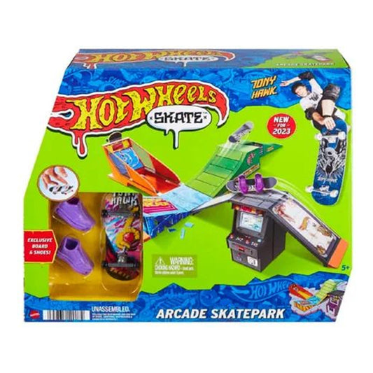 Pista De Juguete - Hot Wheels Skate Estación Niños Skatepark Salón De Juegos